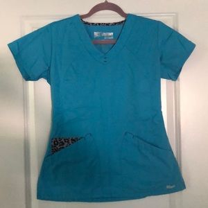 Greys Anatomy XS SCRUB TOP